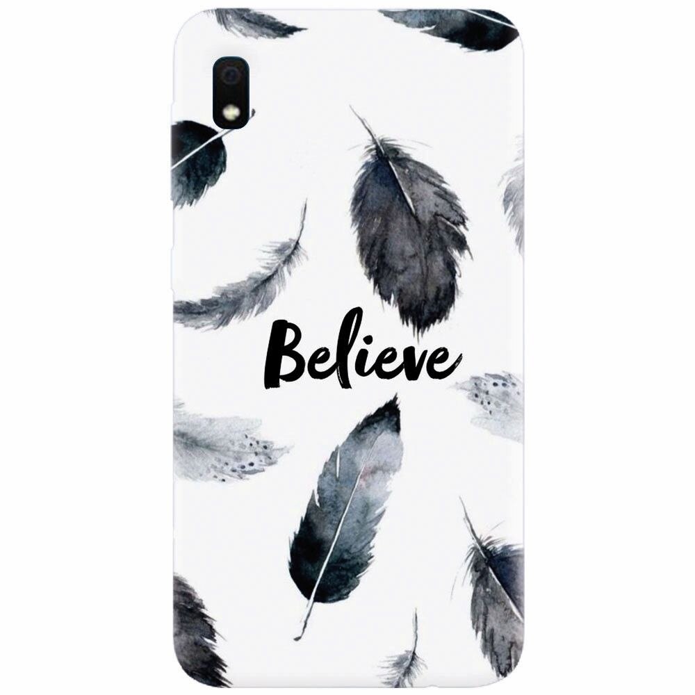 Husa silicon pentru Samsung Galaxy A10, Believe