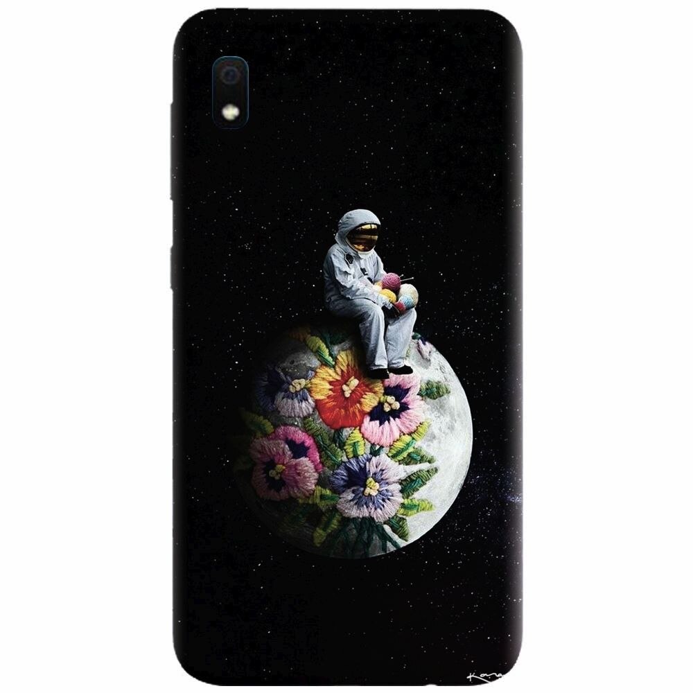 Husa silicon pentru Samsung Galaxy A10, Astronaut