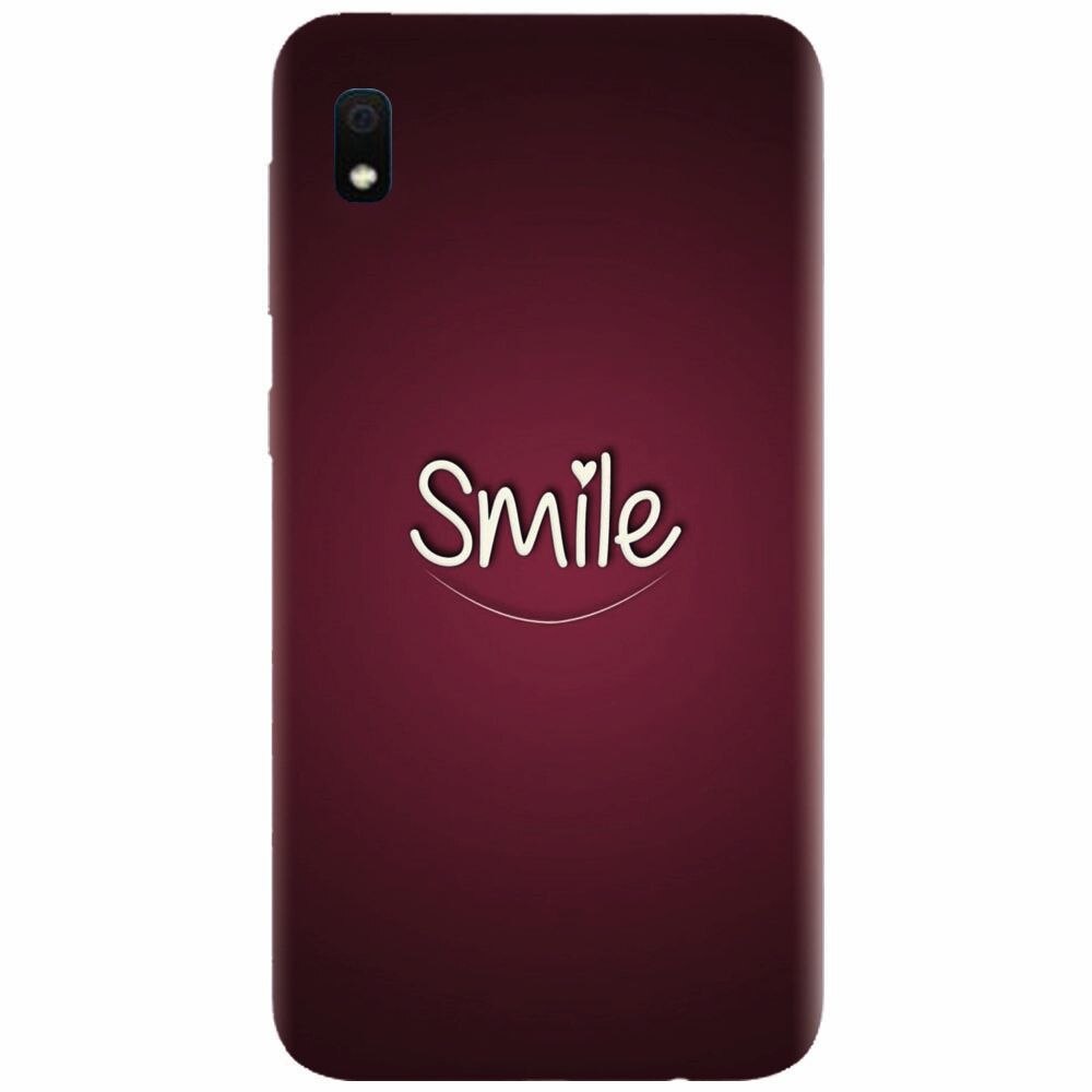 Husa silicon pentru Samsung Galaxy A10, Smile Love