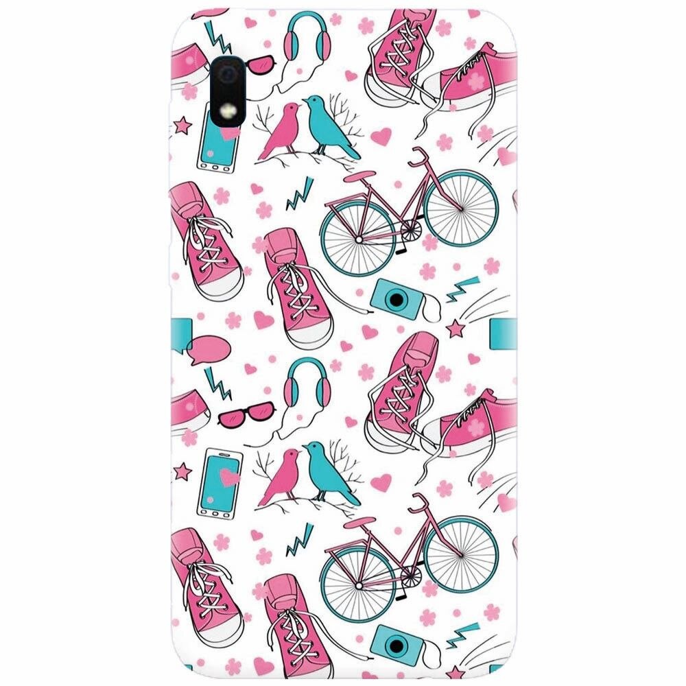 Husa silicon pentru Samsung Galaxy A10, Travel