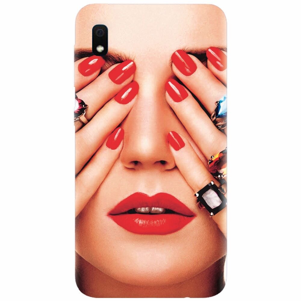 Husa silicon pentru Samsung Galaxy A10, Rings On All Fingers