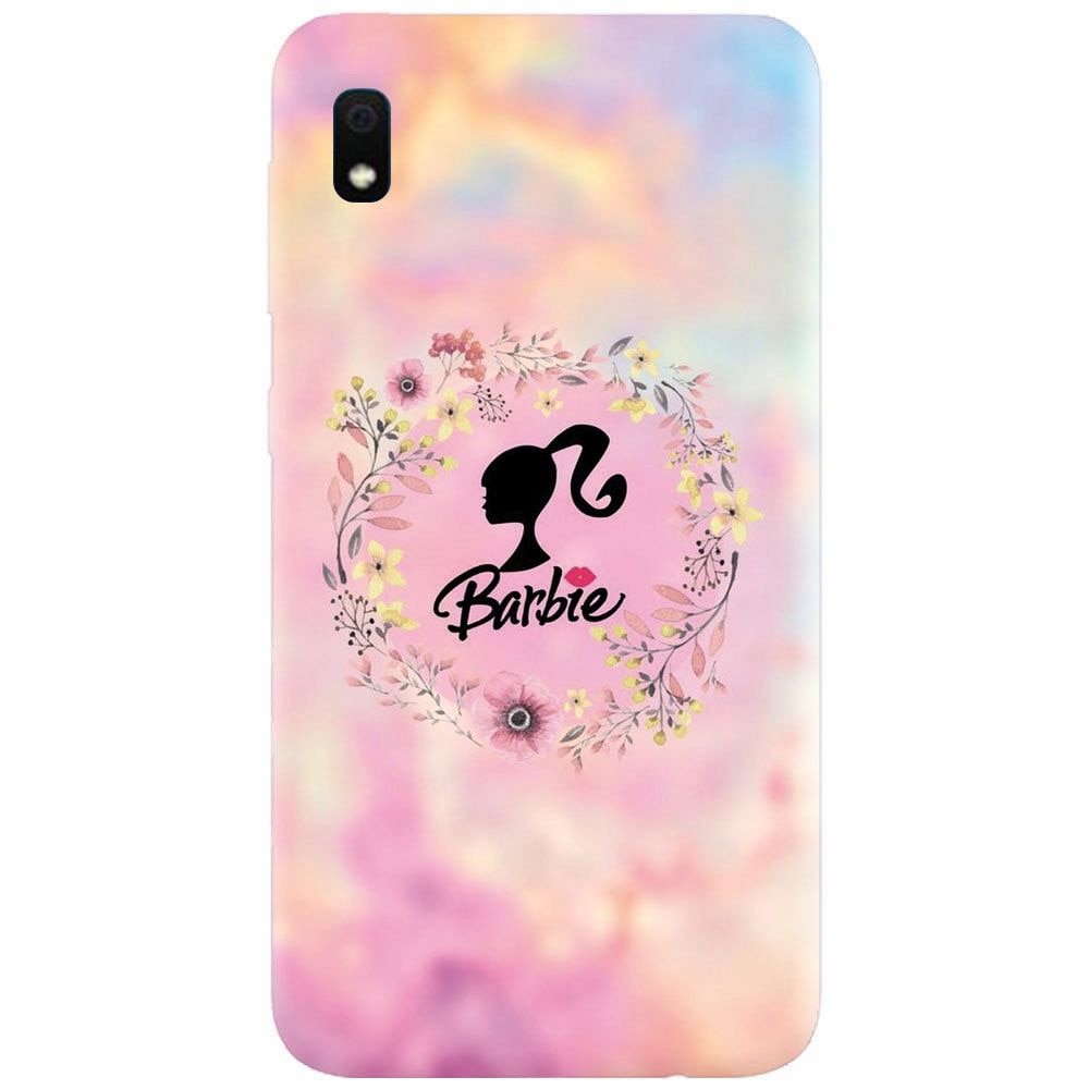 Husa silicon pentru Samsung Galaxy A10, Barbie icon