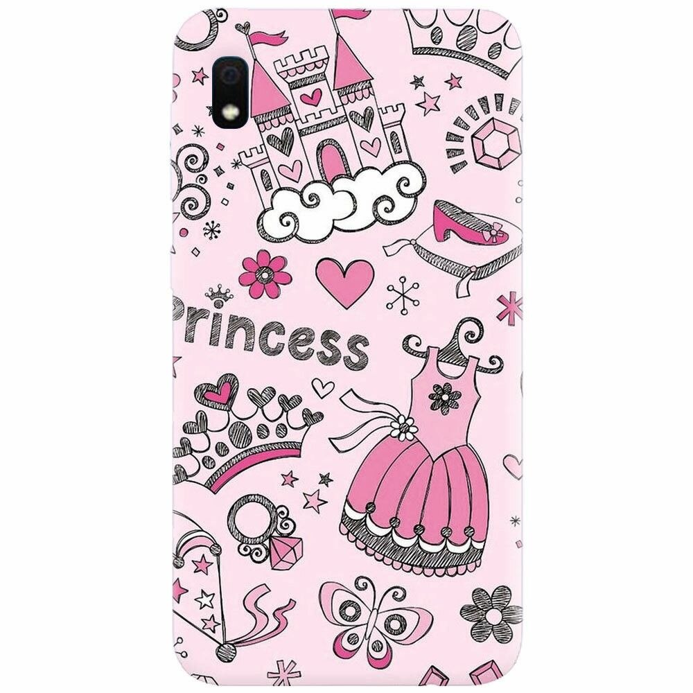 Husa silicon pentru Samsung Galaxy A10, Princess