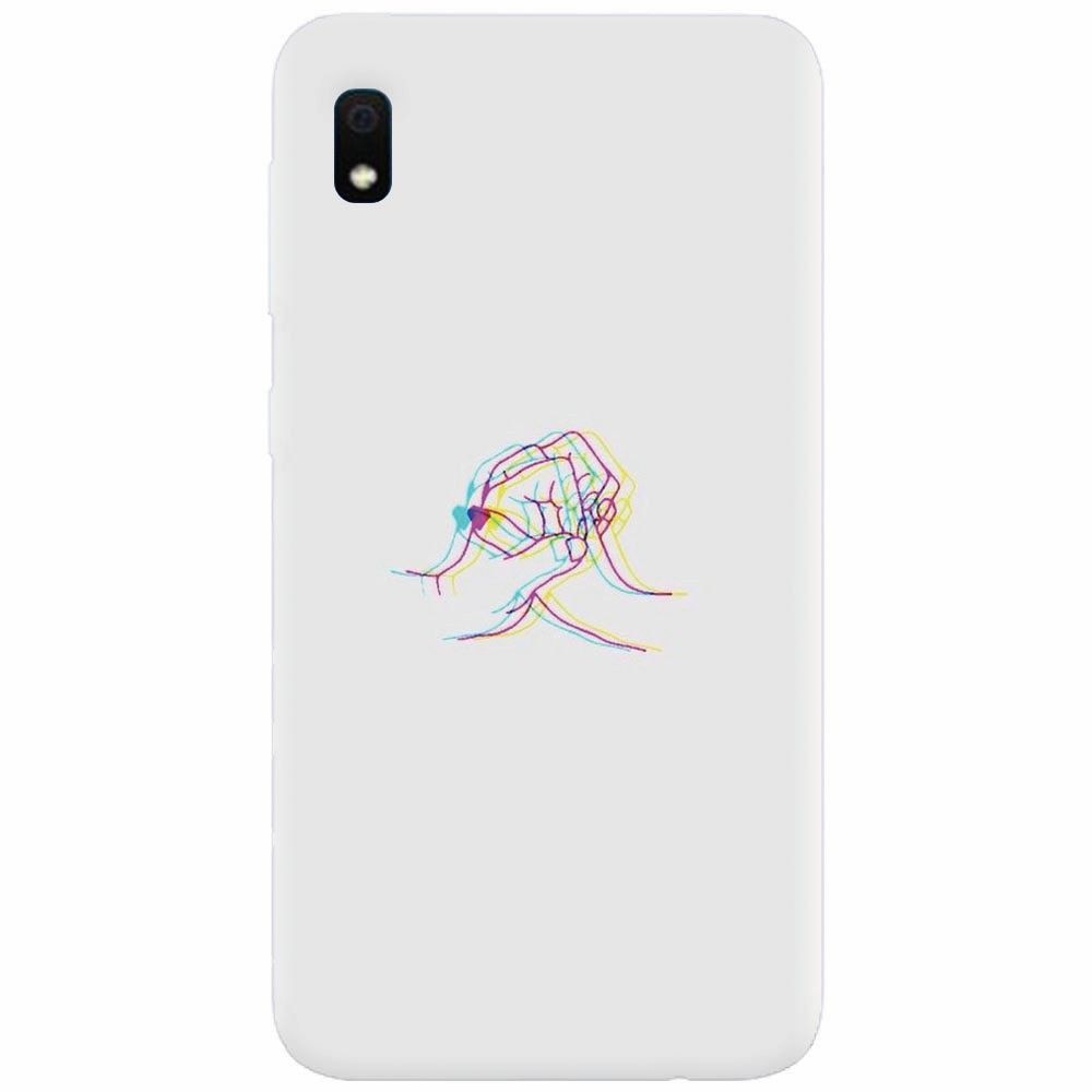 Husa silicon pentru Samsung Galaxy A10, With Love