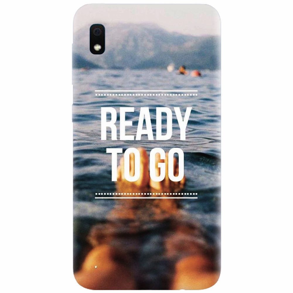 Husa silicon pentru Samsung Galaxy A10, Ready To Go Swimming