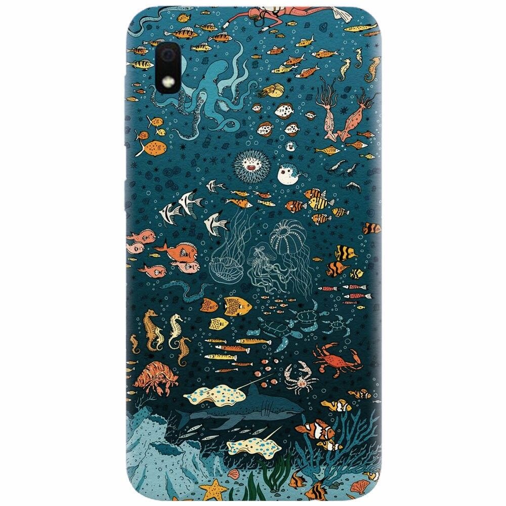 Husa silicon pentru Samsung Galaxy A10, Under The Sea