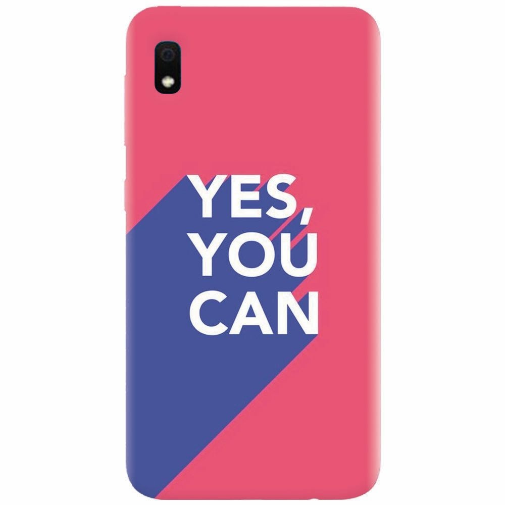 Husa silicon pentru Samsung Galaxy A10, Yes You Can
