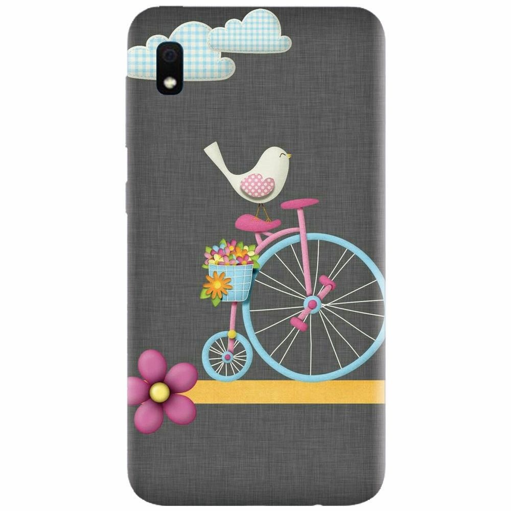 Husa silicon pentru Samsung Galaxy A10, Bird