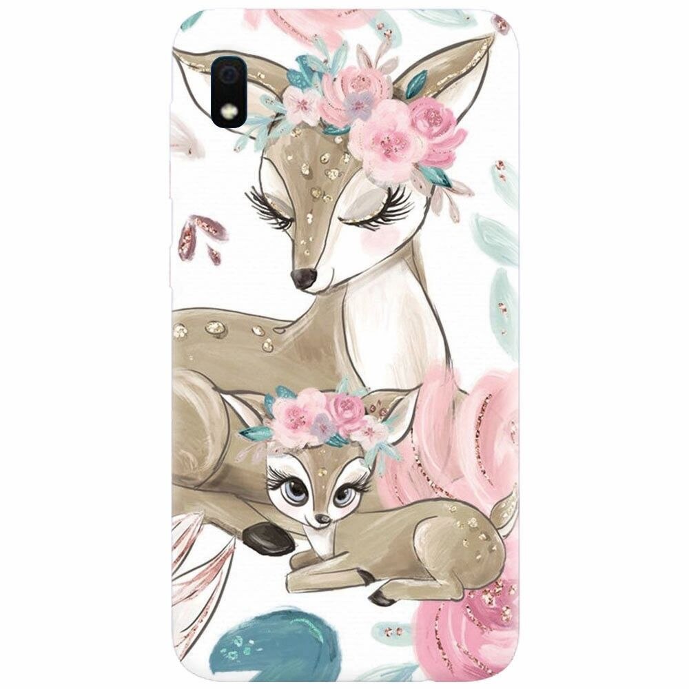 Husa silicon pentru Samsung Galaxy A10, Deers