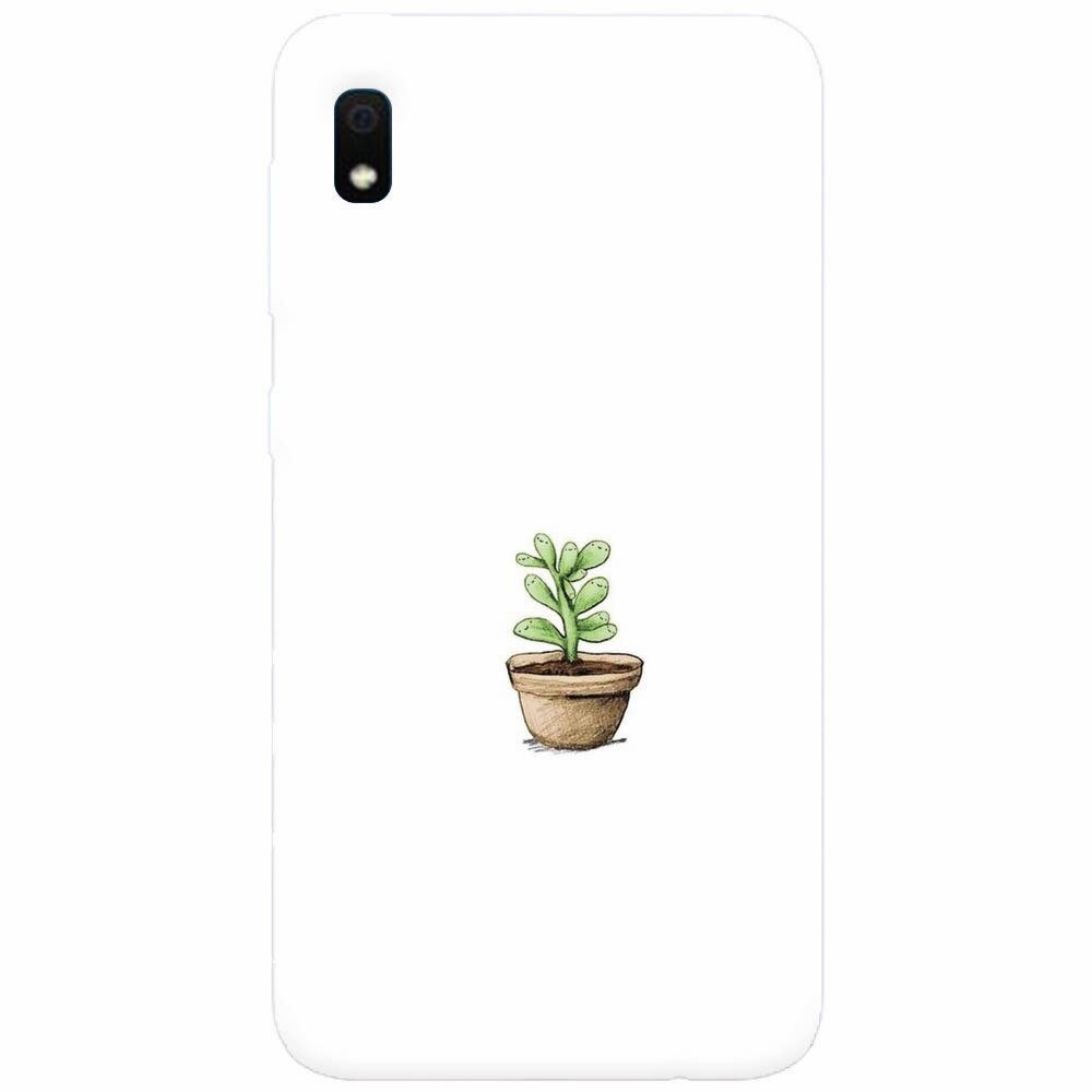 Husa silicon pentru Samsung Galaxy A10, Cactus 101