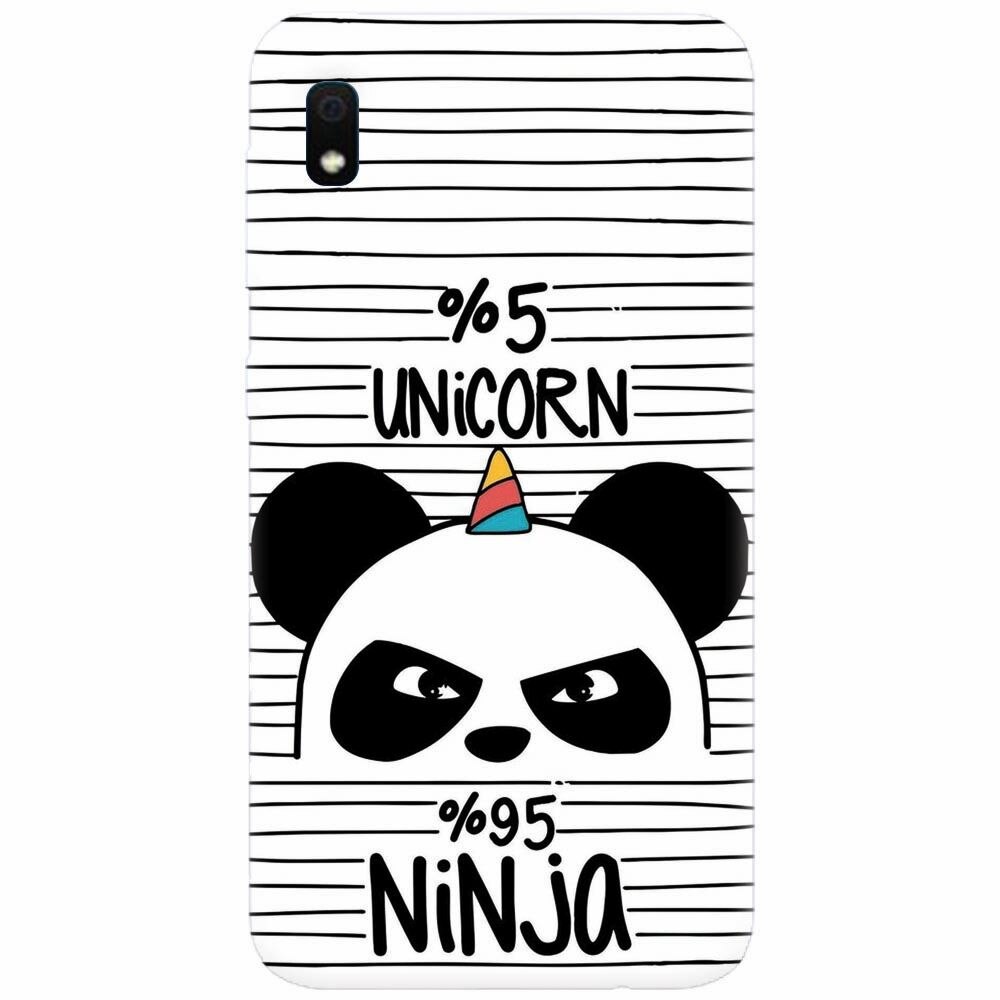 Husa silicon pentru Samsung Galaxy A10, Unicorn Ninja