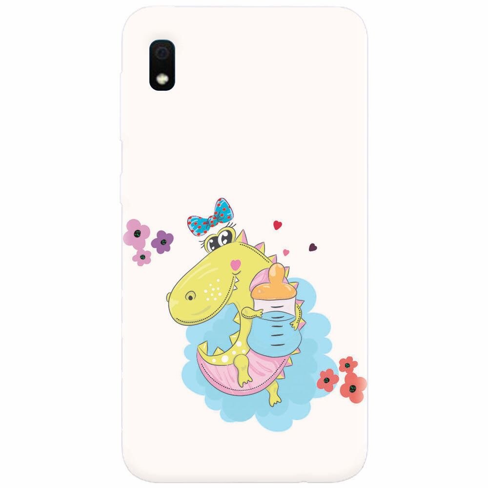 Husa silicon pentru Samsung Galaxy A10, Bebe Crocodil