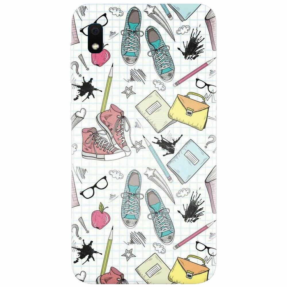 Husa silicon pentru Samsung Galaxy A10, School