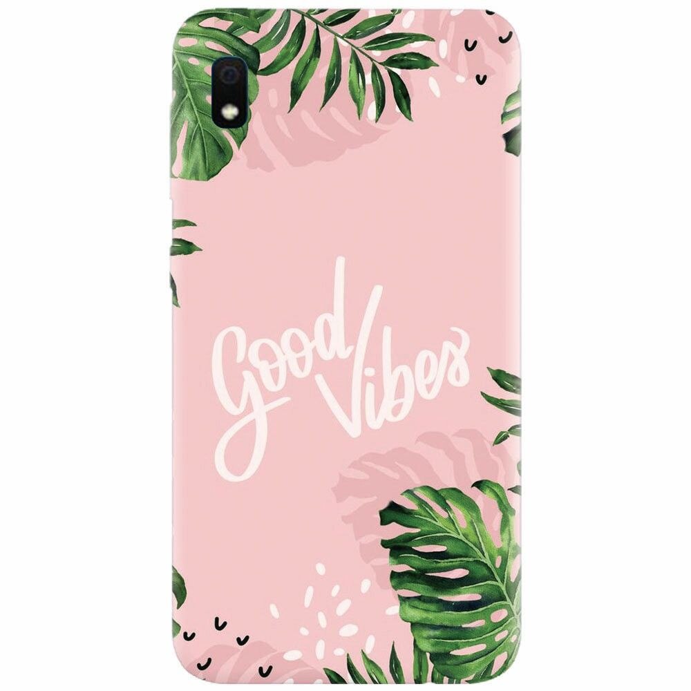 Husa silicon pentru Samsung Galaxy A10, Good Vibes