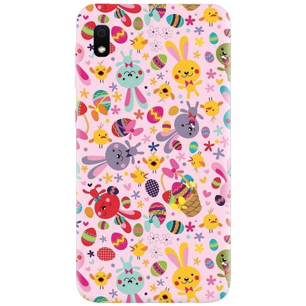 Husa silicon pentru Samsung Galaxy A10, Fun Easter Egg