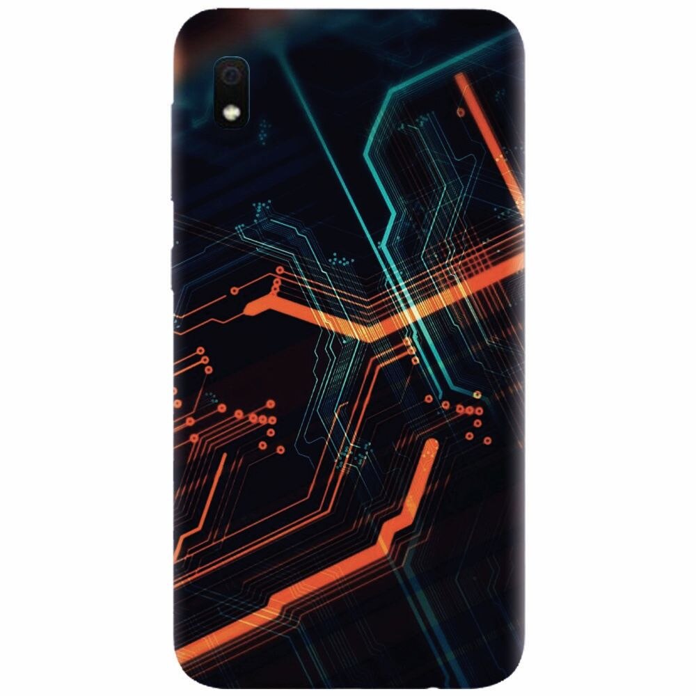 Husa silicon pentru Samsung Galaxy A10, Circuits