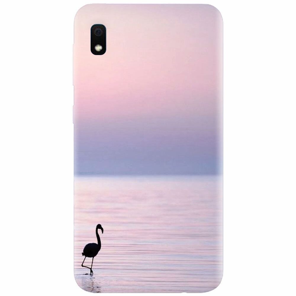 Husa silicon pentru Samsung Galaxy A10, Flaminsgo Sunset