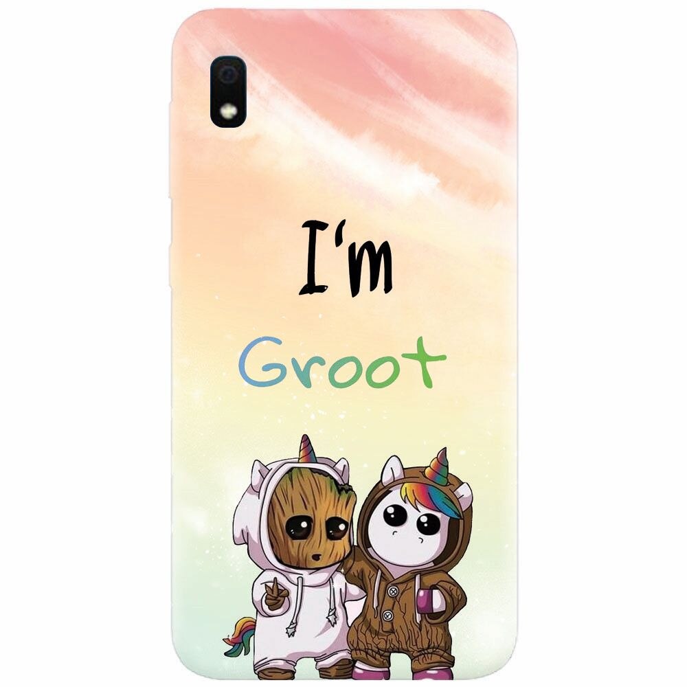 Husa silicon pentru Samsung Galaxy A10, Im Groot