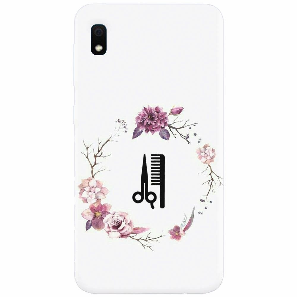 Husa silicon pentru Samsung Galaxy A10, Icon Barber