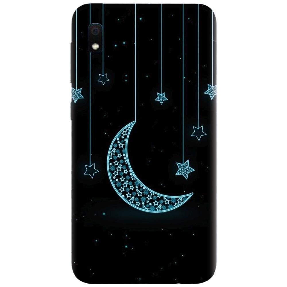 Husa silicon pentru Samsung Galaxy A10, Moon