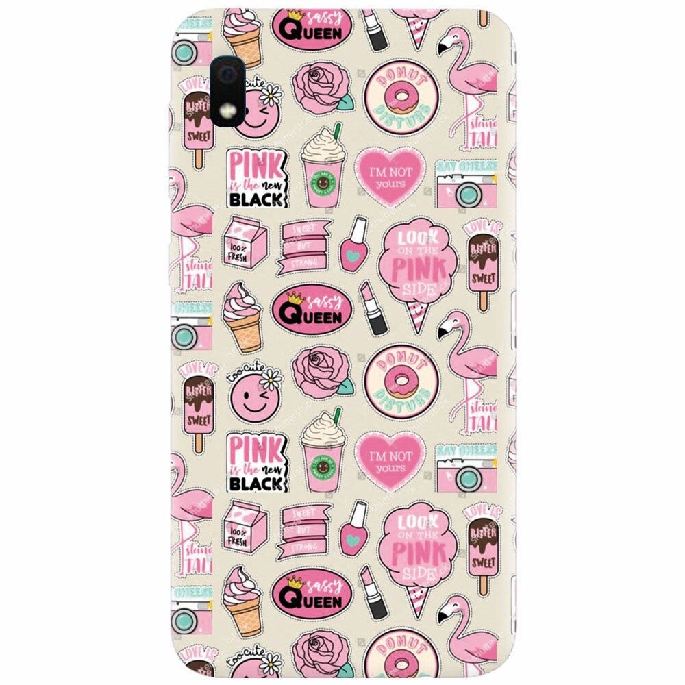 Husa silicon pentru Samsung Galaxy A10, Sassy Queen