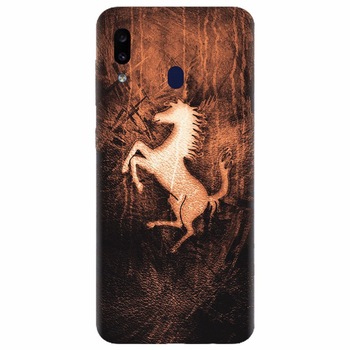 Husa silicon pentru Samsung Galaxy A20, Amazing Horse Husa silicon pentru Samsung Galaxy A20, Amazing Horse