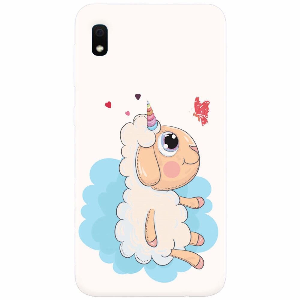 Husa silicon pentru Samsung Galaxy A10, Sheep Star