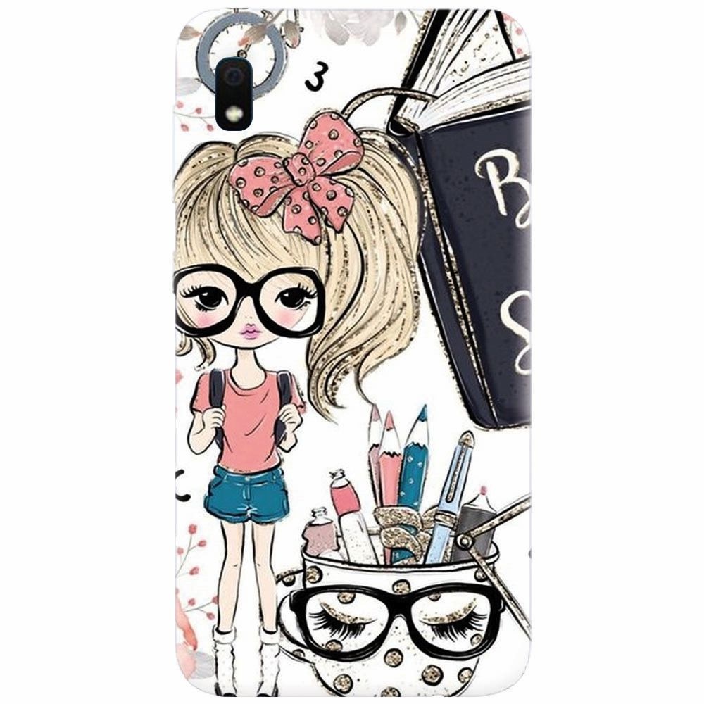 Husa silicon pentru Samsung Galaxy A10, School Girl