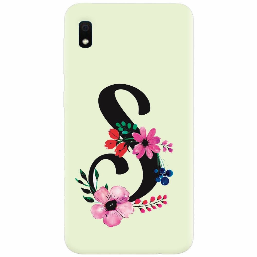 Husa silicon pentru Samsung Galaxy A10, Litera S