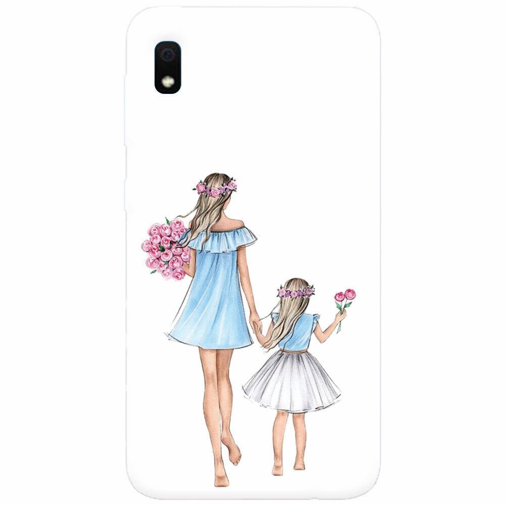 Husa silicon pentru Samsung Galaxy A10, Mom's Princess