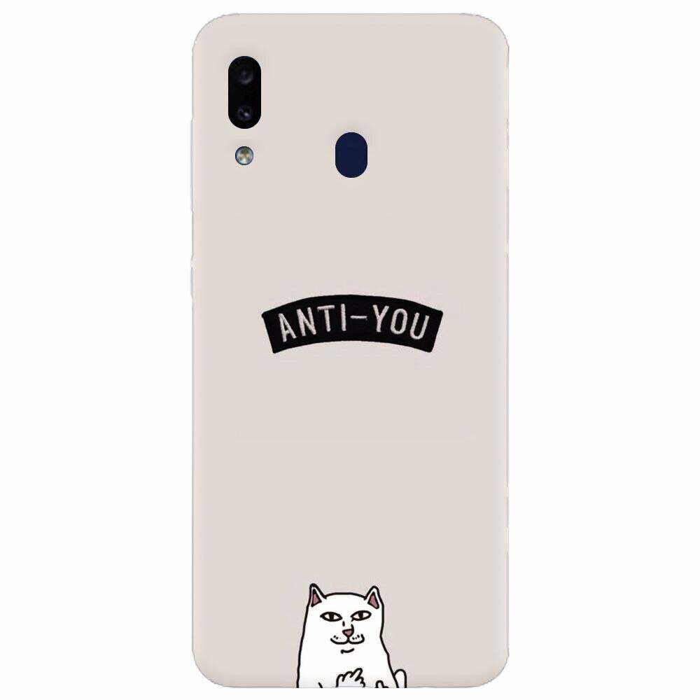 Husa silicon pentru Samsung Galaxy A20, Anti You