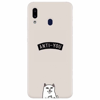 Husa silicon pentru Samsung Galaxy A20, Anti You Husa silicon pentru Samsung Galaxy A20, Anti You