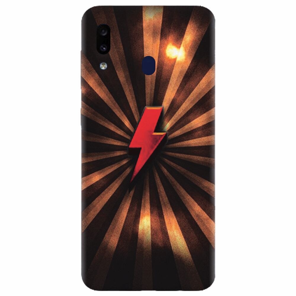 Husa silicon pentru Samsung Galaxy A30, Abstract Supers