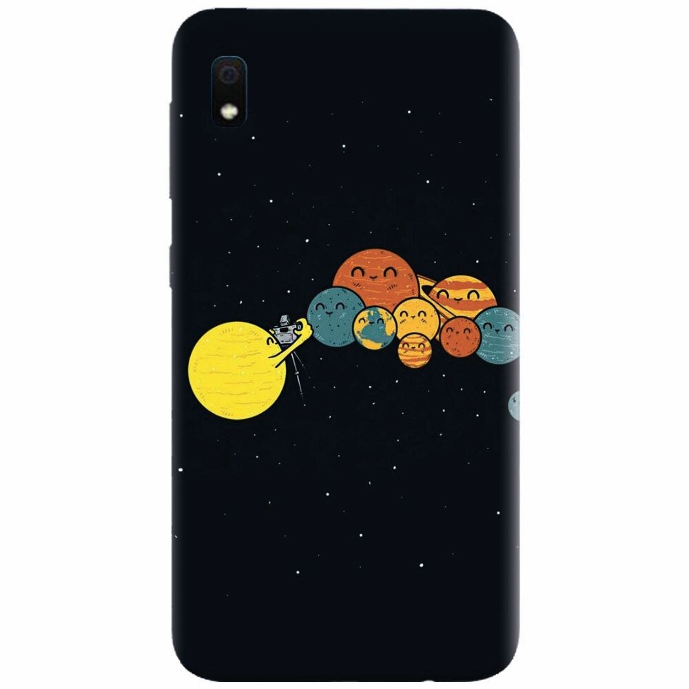 Husa silicon pentru Samsung Galaxy A10, Selfie Planet