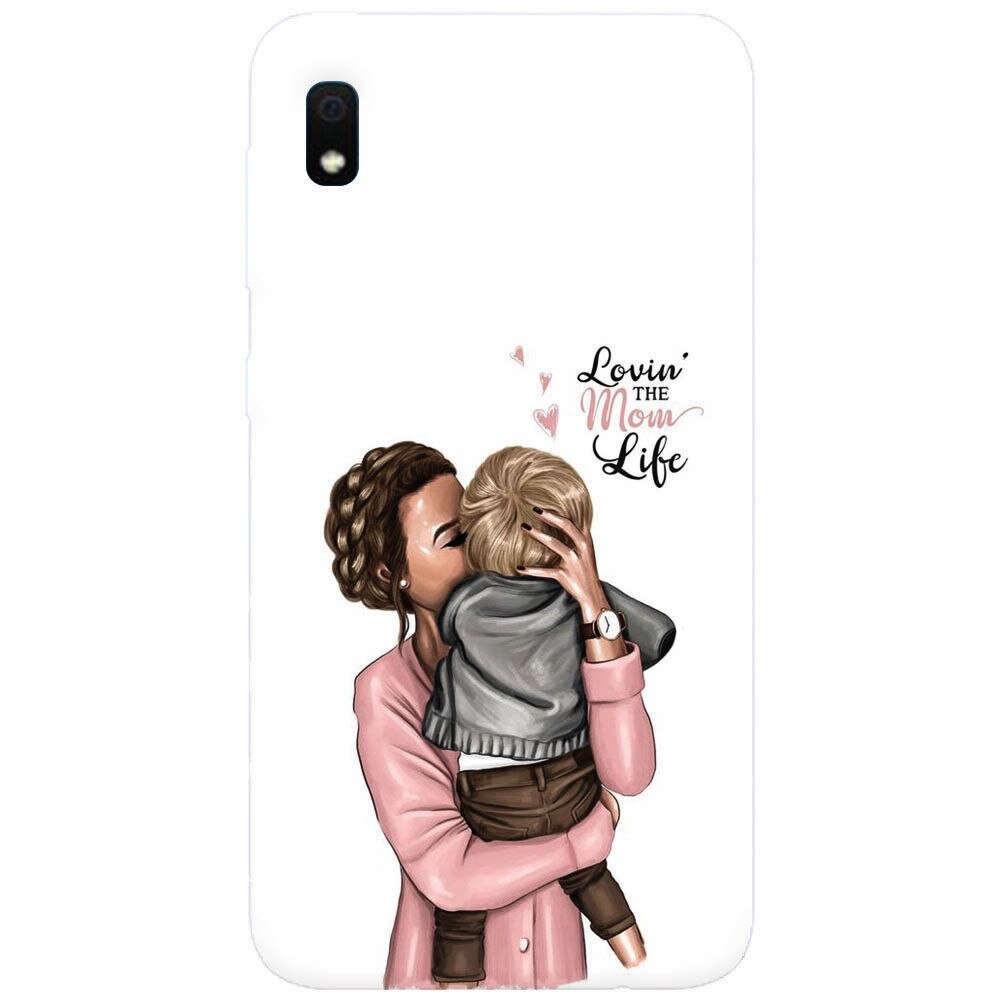 Husa silicon pentru Samsung Galaxy A10, Loving Mother
