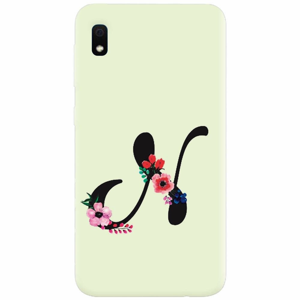 Husa silicon pentru Samsung Galaxy A10, Litera N