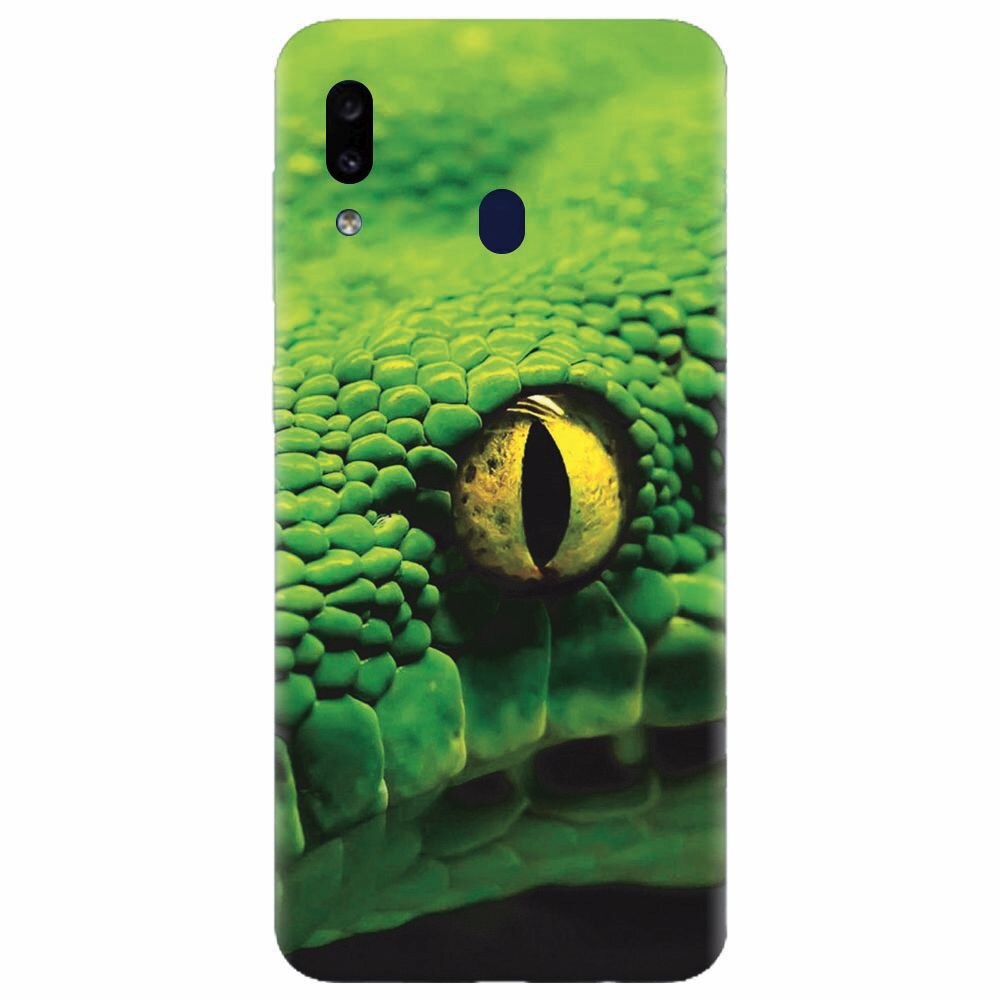 Husa silicon pentru Samsung Galaxy A40, Animal Eye