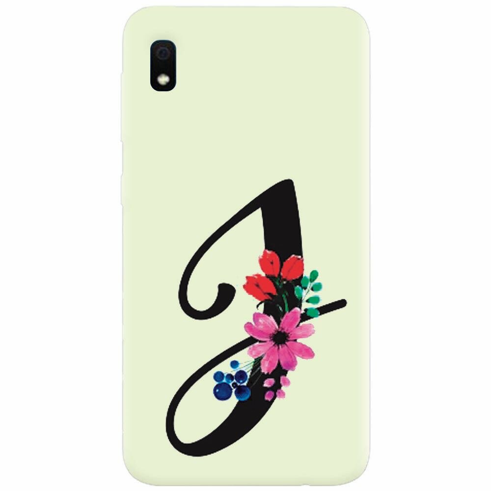 Husa silicon pentru Samsung Galaxy A10, Litera J