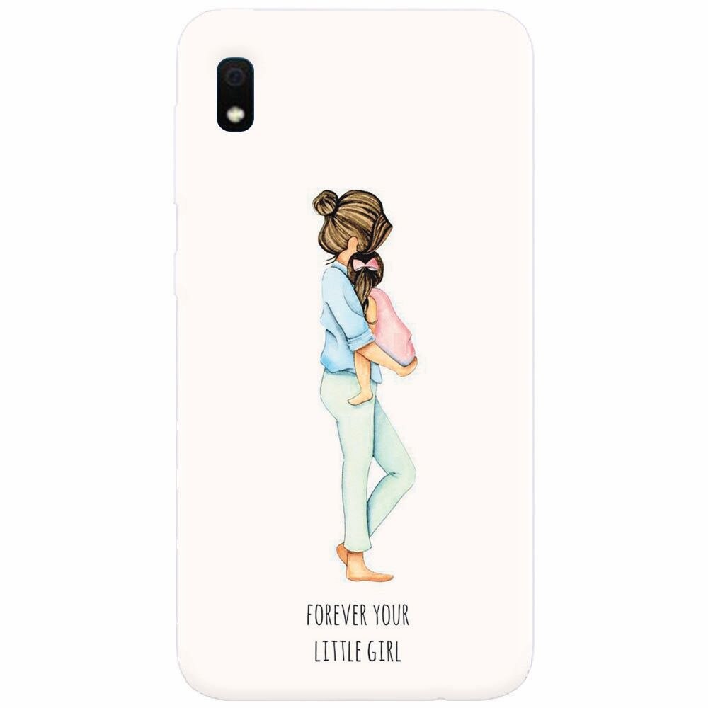 Husa silicon pentru Samsung Galaxy A10, Forever Little Girl