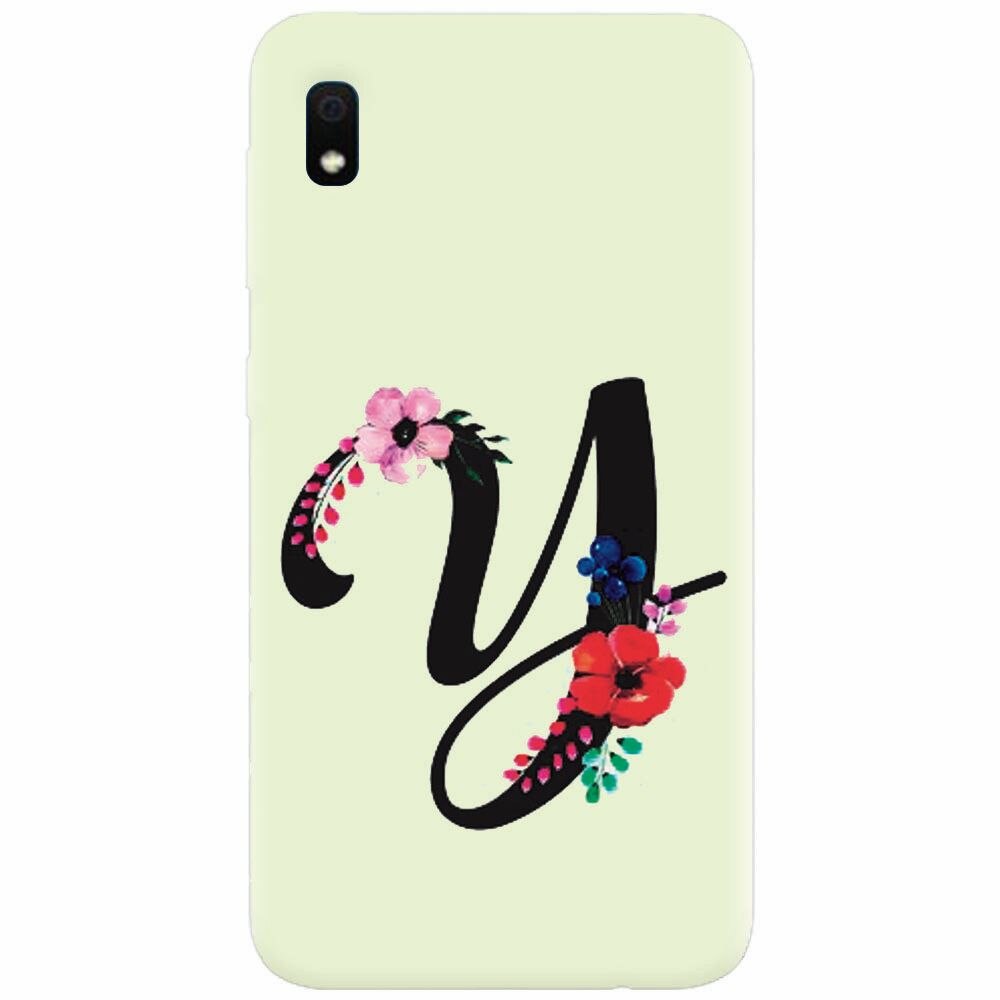 Husa silicon pentru Samsung Galaxy A10, Litera Y