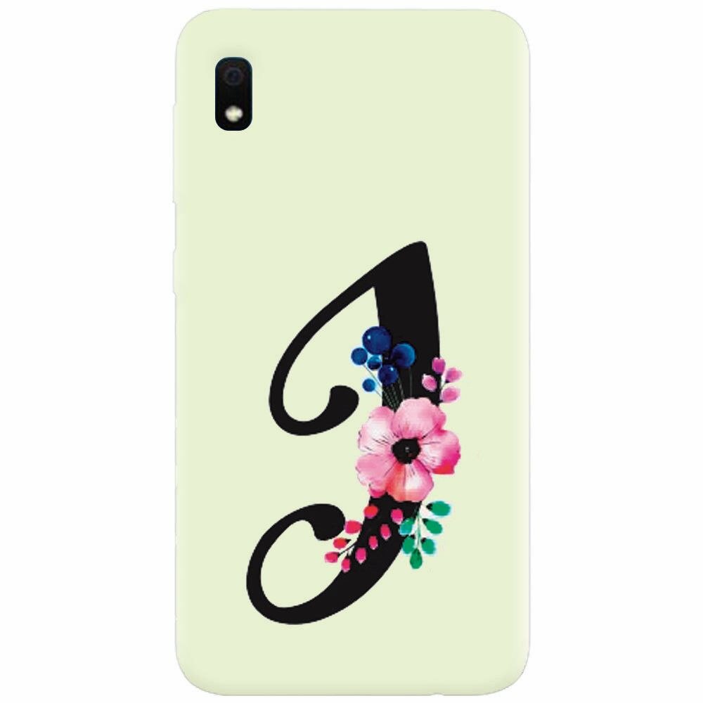Husa silicon pentru Samsung Galaxy A10, Litera I