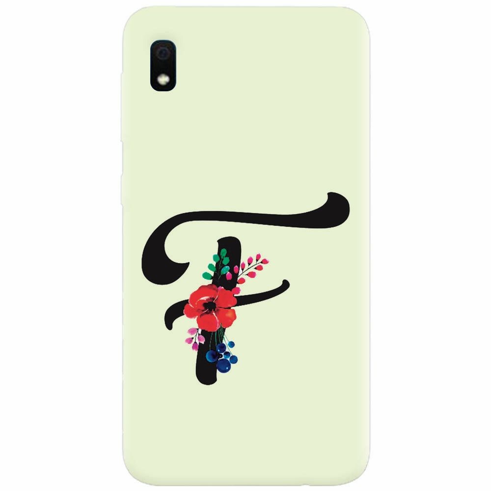 Husa silicon pentru Samsung Galaxy A10, Litera F