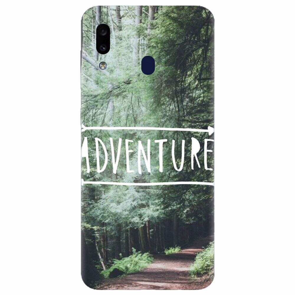 Husa silicon pentru Samsung Galaxy A30, Adventure Forest Path