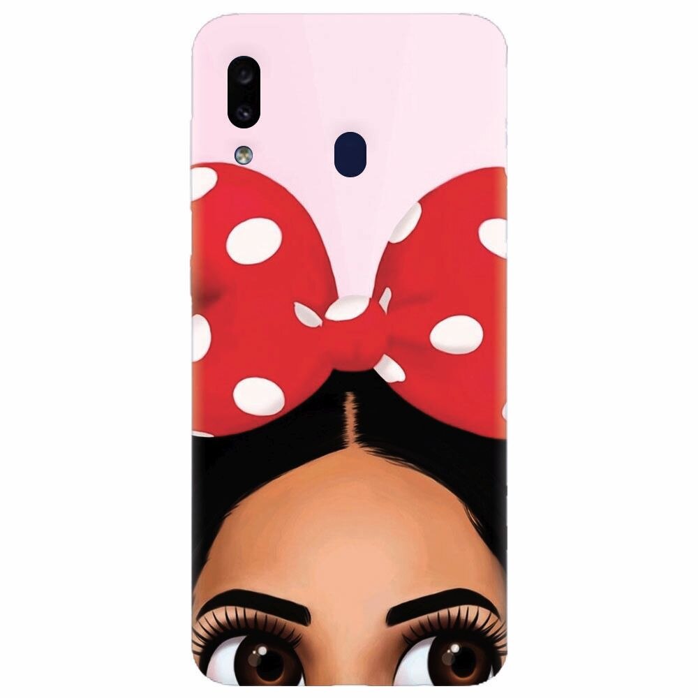 Husa silicon pentru Samsung Galaxy M20, Anime Art Girl