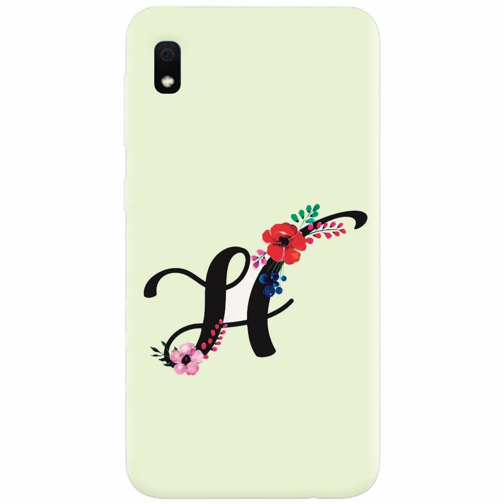 Husa silicon pentru Samsung Galaxy A10, Litera H