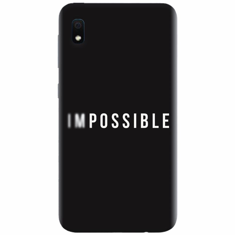 Husa silicon pentru Samsung Galaxy A10, Impossible