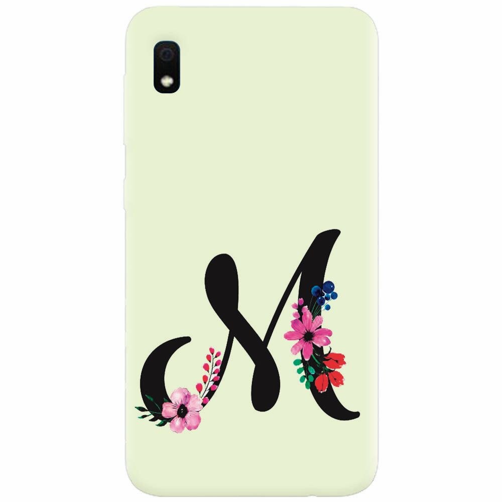 Husa silicon pentru Samsung Galaxy A10, Litera M
