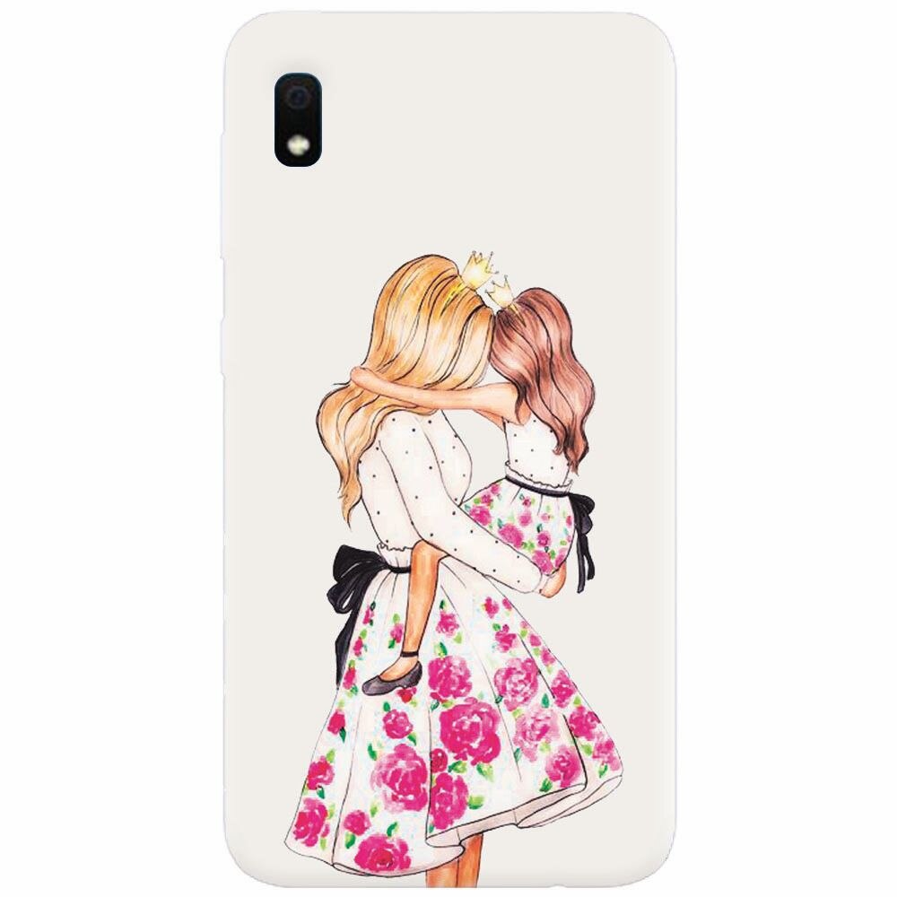 Husa silicon pentru Samsung Galaxy A10, Mom Love