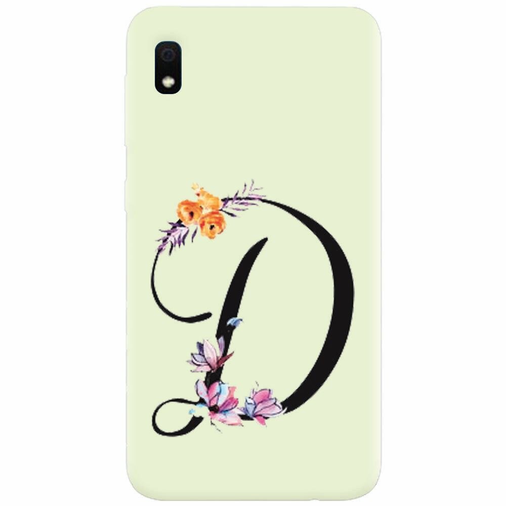 Husa silicon pentru Samsung Galaxy A10, Litera D