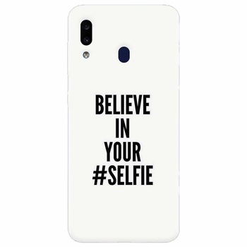 Husa silicon pentru Samsung Galaxy M20, Believe In Yourlfie Husa silicon pentru Samsung Galaxy M20, Believe In Yourlfie